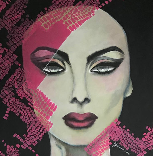 Das Bild ‘1001 Nacht Nr. 3’ von Gabriele Springer ist ein Acrylgemälde auf Leinwand mit den Maßen 80x80 cm. Es zeigt eine lebendige Komposition aus kräftigen Farben, die an orientalische Nächte erinnern. Die Farben verlaufen ineinander und erzeugen ein dynamisches, fast hypnotisches Muster. Die Texturen und Farbverläufe vermitteln ein Gefühl von Tiefe und Bewegung.