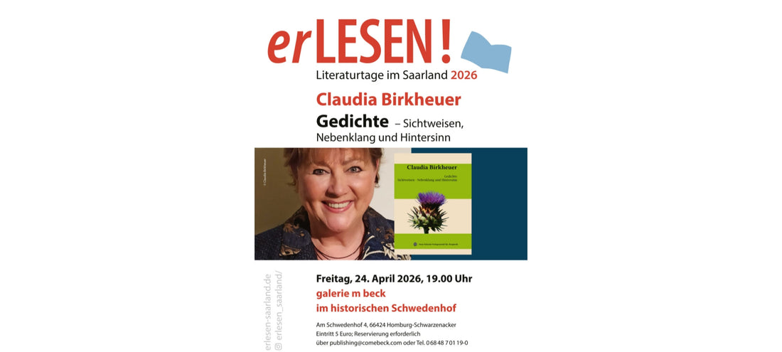 Lesung mit Künstlerin Claudia Birkheuer