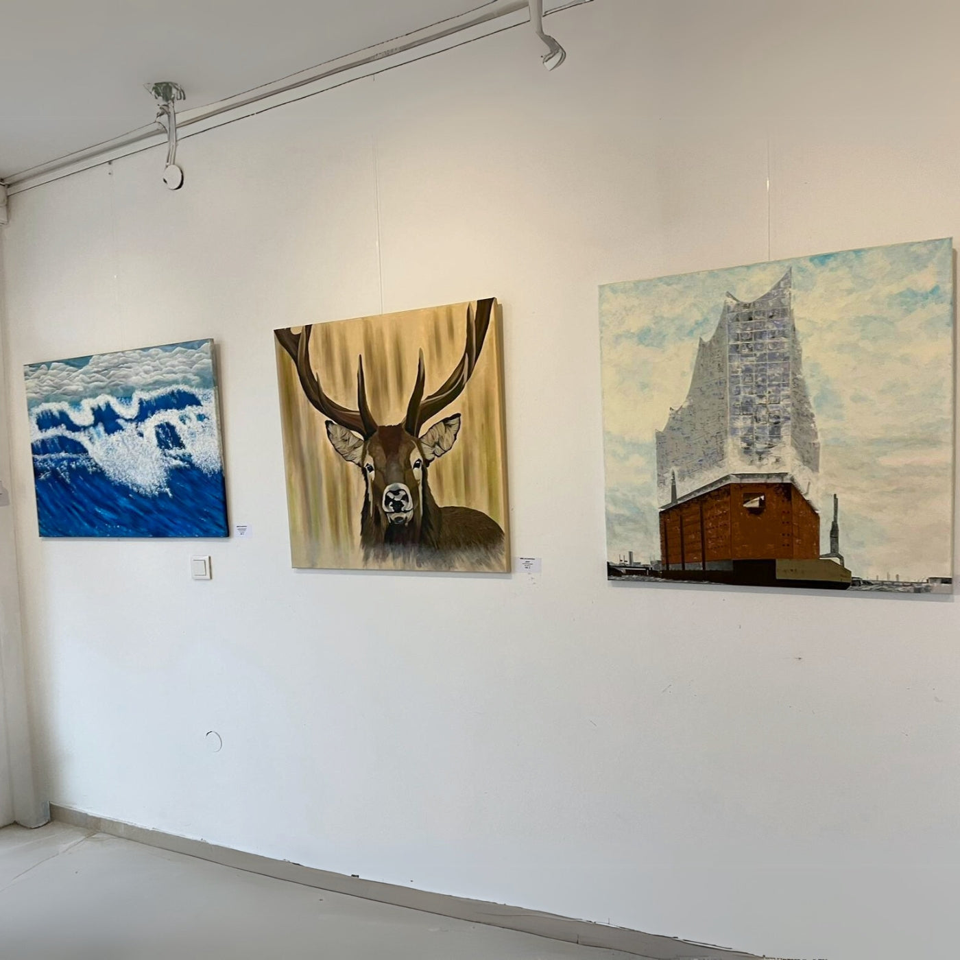 Impressionen einer Ausstellung der Künstlerin Smillya Dartsch