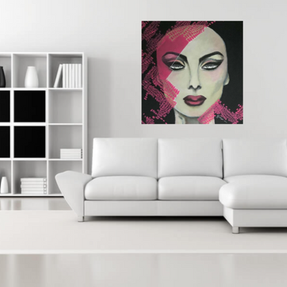 Das Bild ‘1001 Nacht Nr. 3’ von Gabriele Springer ist ein Acrylgemälde auf Leinwand mit den Maßen 80x80 cm. Es zeigt eine lebendige Komposition aus kräftigen Farben, die an orientalische Nächte erinnern. Die Farben verlaufen ineinander und erzeugen ein dynamisches, fast hypnotisches Muster. Die Texturen und Farbverläufe vermitteln ein Gefühl von Tiefe und Bewegung.