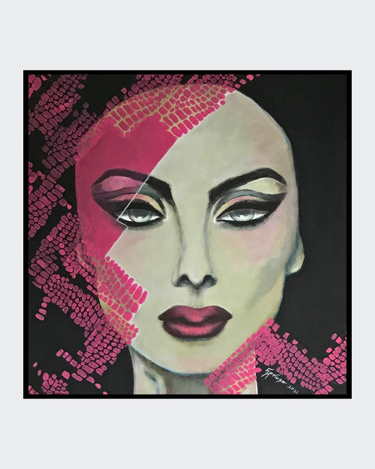 Das Bild ‘1001 Nacht Nr. 3’ von Gabriele Springer ist ein Acrylgemälde auf Leinwand mit den Maßen 80x80 cm. Es zeigt eine lebendige Komposition aus kräftigen Farben, die an orientalische Nächte erinnern. Die Farben verlaufen ineinander und erzeugen ein dynamisches, fast hypnotisches Muster. Die Texturen und Farbverläufe vermitteln ein Gefühl von Tiefe und Bewegung.