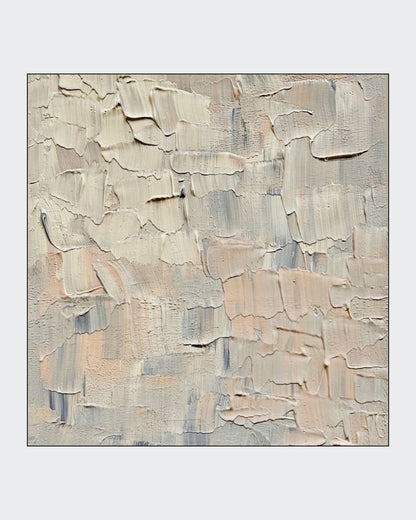 Abstrakte Acrylmalerei „More Than Sensitivity / Empfindung“ von Isabelle Cannas mit überlagerten Farbflächen, freien Linien und gestischen Spuren.