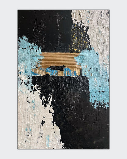 Zwischen den Schichten, Acryl auf Leinwand, 120x80 cm